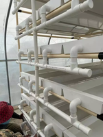 Bac à fourrage hydroponique en plastique de qualité alimentaire pour l'élevage du bétail en serre et en systèmes intérieurs