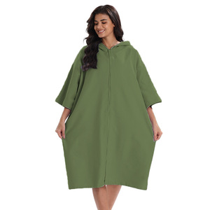 <span class=keywords><strong>Poncho</strong></span> <span class=keywords><strong>de</strong></span> plage en polyester à capuche <span class=keywords><strong>pas</strong></span> <span class=keywords><strong>cher</strong></span>, séchage rapide, absorbant, toutes saisons, personnalisé avec poche pour adultes - Product Image 6