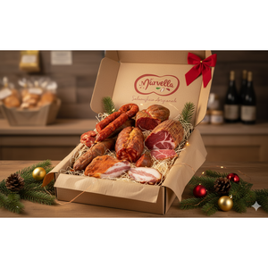 Set Regalo Natalizio Marvella Assortimento di Salumi Personalizzato per Riunioni Familiari e Feste - Product Image 1