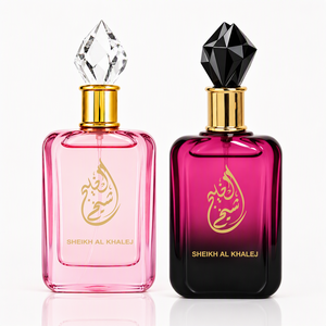 Profumo da Donna alla Rosa 100ml <span class=keywords><strong>EDP</strong></span>, Vendita all'Ingrosso OEM, Fragranza Floreale Araba a Lunga Durata in Bottiglia di Cristallo, Idea Regalo - Product Image 1