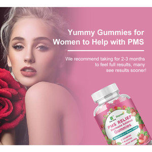 Winstown Gommes saines à base de plantes naturelles <span class=keywords><strong>PMS</strong></span> SOULAGEMENT Équilibre hormonal Supplément de bonbons Pudding - Product Image 5