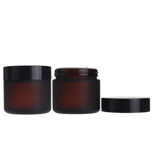 Matt gläser hautpflege 2 unzen glas kosmetische glas mit deckel - Product Image 3