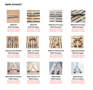 Tuberías de Escape de Alto Flujo con Catalizador de 3 Pulgadas para N54 135i 335i, Tubo de Escape para N54 135i 335i 335is 1M E82 E88 E90 E91 <span class=keywords><strong>E92</strong></span> E93 - Product Image 4