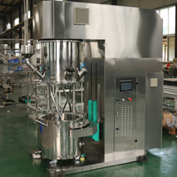 Grand mélangeur planétaire industriel à double arbre de machine de mélange de mastic de silicone de 50L 100L