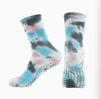 Chaussettes de yoga personnalisées avec points antidérapants, idéales pour les salles de sport intérieures, l'entraînement professionnel, la danse et les séances de Pilates