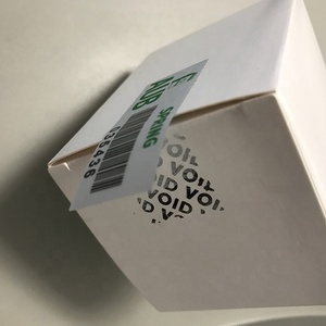 Autocollant d'étiquette de sceau de sécurité en carton plastique - Product Image 5