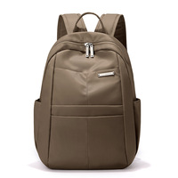 Sac à dos pour ordinateur portable grande capacité en jean coloré imperméable avec fermeture éclair, doublure en polyester, idéal pour les activités de plein air, les déplacements professionnels et les voyages décontractés