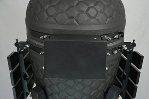 Barbecue Kamado Auplex en céramique de 15-23 pouces, modèle 2026, surface mate, cuisson au charbon, contrôle tactile de sécurité, céramique mate - Product Image 5