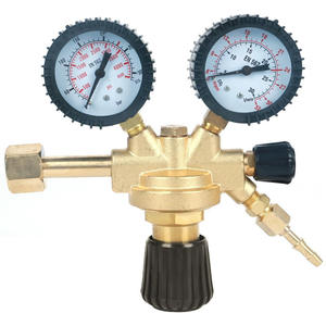 Régulateur d'azote de type européen pour GPL, hélium, propane, argon, dioxyde de carbone et acétylène, manomètre d'azote et régulateur de pression de CO2 - Product Image 3