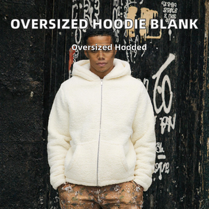 Men Sherpa <b>Lined</b> <b>Fleece</b> Hoodie Zip Up Oversized Hooded Sweatshirt Casual Winter <b>Jacket</b> - Product Image 2