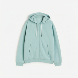 Sudadera con capucha de forro polar extragrande para hombre, ligera, de algodón transpirable, forrada para invierno, fabricación al por mayor OEM ODM - Product Image 1