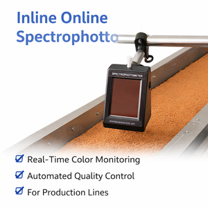 Spectrophotomètre portable en ligne tout-en-un OEM Sensegood Instruments, largeur de bande spectrale 400-700 nm, garantie 1 an pour les solides - Product Image 2