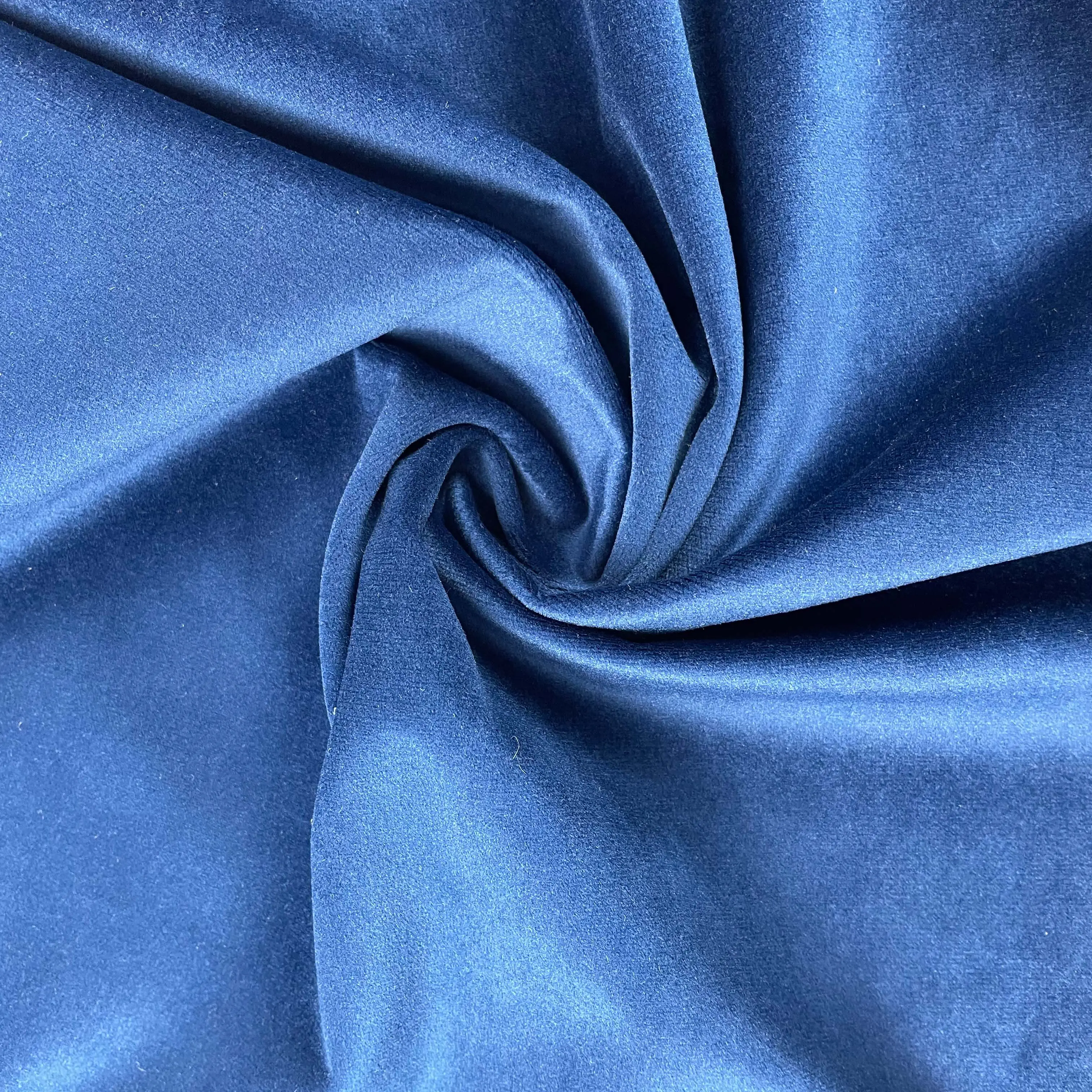 Free Sample Velvet Fabric Sofa Fabric Breathable 290GSM 100% Polyester Plump Suede Customize Upholstery Home Textile Deco Fabric