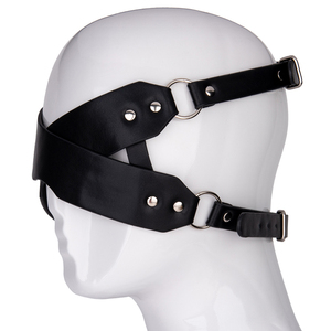 Masque pour les yeux croisé en similicuir, jouet sexuel érotique BDSM, bandeau pour femmes, hommes, adultes, couples, jouets fétichistes extrêmes, SM - Product Image 4