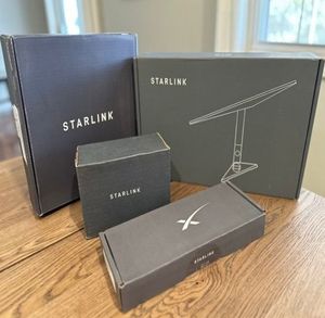 Mini Antena Router Starlink de Bolsillo para Mochileros, Antena de Internet para Interiores y Exteriores con Velocidad Máxima de 1000 Mbps Velocidad de Datos de LAN - Product Image 1