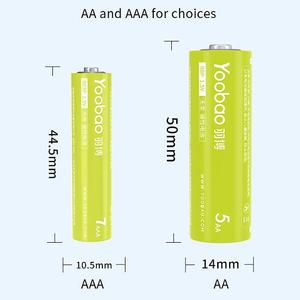 요오바오 공장 직판 건전지 1.5V R6P 탄소 아연 AA 및 AAA 배터리 - Product Image 5
