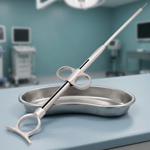 Vente en gros : Instrument manuel EVES Tonsil Snare en acier inoxydable de calibre 25, de qualité médicale, Classe I, pour ORL - Product Image 3