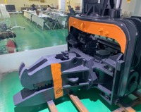 Martillo vibratorio para excavadora ZOSIN de 15-20 toneladas, martillo de pila hidráulico, controlador de pila de hoja de brazo con componentes de núcleo de Motor de bomba incluidos