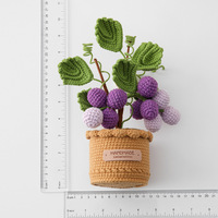 2025 Nieuwkomers Met De Hand Gehaakt Fruit Gepot Voor Huisdecoratie Vakantiegeschenken Thanksgiving Moederdag Haakgeschenken