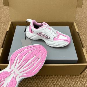 Zapatillas Deportivas Blancas y Rosas para Mujer, Estilo Urbano Informal, con Plataforma, para Uso Diario - Product Image 6