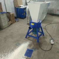 Hurda sünger parçalama makinesi/köpük kırıcı/sünger kırıcı