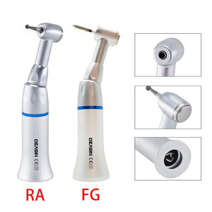 Pieza de mano dental de baja velocidad con botón pulsador contraángulo, herramienta de odontología compatible con fresas CA2.35mm/FG1.60mm - Product Image 2