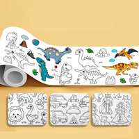 Vente en gros Poster géant à colorier Jouet à dessiner Graffiti Rouleau de papier à dessiner pour enfants