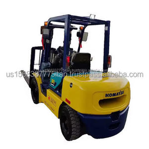 CE Compliant 3m/4.5m Diesel <b>Engine</b> Forklifts with Side Shift Free Shipping on 3 Ton Models Komatsu 2022 - Product Image 1