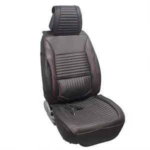 Car Seat Heated SJ-HSC555 12V Best New Auto Heated Seat Cushion Wholesale Pvc Leather Heating Car Seat Cover Foam Seat Cushion Heated Universal