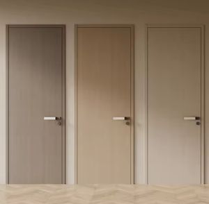 Fábrica de Personalización de Casas, Puertas de Madera Pintadas de MDF para Interiores, Diseños Individuales, Cuadros de Madera, Puertas de Madera para el Hogar - Product Image 2