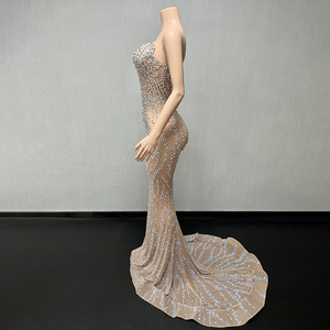 Novance Y5021 Nuovi Arrivi 2025 Abbigliamento Donna Splendidi Abiti da Cerimonia Senza Maniche Eleganti Abiti da <span class=keywords><strong>Sposa</strong></span> di Lusso per <span class=keywords><strong>la</strong></span> <span class=keywords><strong>Sposa</strong></span> - Product Image 6