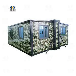 CGCH Cheap Small 20ft Luxury Prefabricated House Container Camping Expandable Container House Portable Foldable Mobile Home