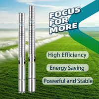 Pompe à eau solaire AC/DC pour puits profond en acier inoxydable haute pression SHIYUAN