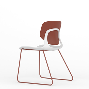 Anji kehong – chaises de salle à manger modernes empilables de style nordique, café de loisirs pour restaurant - Product Image 2