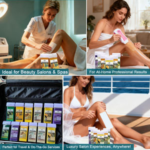Cera Depilatoria Suave de Resina Transparente Hipoalergénica al por Mayor con Calentador de Cera para Depilación - Product Image 5