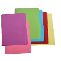 Carpeta de Archivo de una Sola Página de Papel de Color de Marca, Modelo A4, Sobres Manila, Papelería Tamaño Carta, Fabricación en Fábrica, Logotipo Personalizado