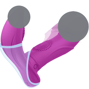 กางเกงในสั่นสะเทือนแบบสวมใส่ได้ รีโมทคอนโทรล 7 ระดับความถี่ ซิลิโคน ชาร์จซ้ำได้ กันน้ำ กระตุ้นจุดจี ของเล่นทางเพศ - Product Image 1