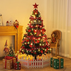 Sapins de Noël artificiels en PVC avec décorations et lumières <span class=keywords><strong>LED</strong></span> - Product Image 6