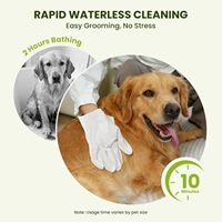 12 lingettes hypoallergéniques pour animaux de compagnie, pour chiens, chats et petits animaux |   Lingettes désodorisantes sans rinçage pour chiens, pour pattes, fesses, yeux et oreilles