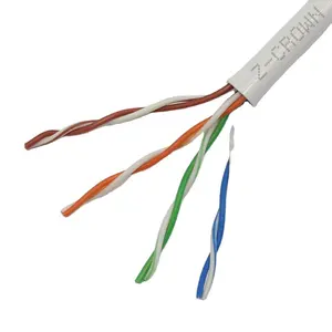 4 * 2 คู่สายไฟ cat5e และซัพพลายเออร์สายเคเบิล lan cat5 cat6 ในเครือข่ายในร่ม