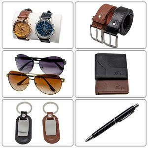 Men's Sunglasses 5Pcs Father's Day Watch Wallet Birthday Gift Set With Box - Product Image 3