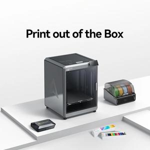 Imprimante 3D Creality K2 Plus/Combo 390x350x350mm, filament PLA, plateau chauffant, connectivité USB, design industriel multicolore, prix du design industriel - Product Image 4