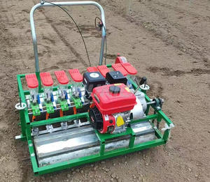 Sembradora de Verduras Autopropulsada de 6 Filas a Gasolina, Plantadora de <span class=keywords><strong>Ajo</strong></span> |   Sembradora de Precisión para Zanahorias, Espinacas y Semillas Pequeñas, Fácil de Usar en la Granja - Product Image 6