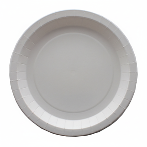 Piatto in Cartone Bianco Anti-unto 26cm 250gsm - 50 Pezzi - B2B - Product Image 2