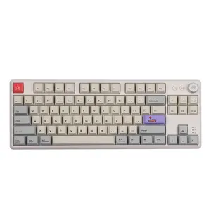Offre Spéciale d'usine CIDOO ABM084 TTKL RGB clavier de jeu mécanique 60 pour cent clavier mécanique clavier de commutateur lekker
