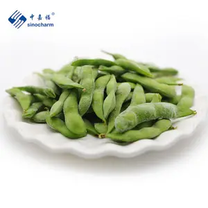 Sino charm HACCP Taiwan #75 NICHT GVO 3 Kerne 30% bis IQF Frozen Organic Edamame Sojabohnen