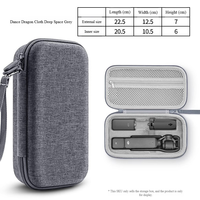 Étui de protection rigide pour Pocket 3 & OSMO Pocket 3, fermeture à glissière, matériau en nylon, portable, résistant à l'eau