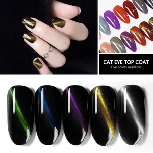 Popular cat eye top coat any base color top gel amazing top gel for nail beauty