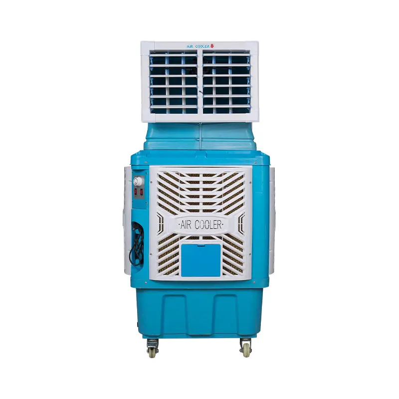 Refrigerador de ar portátil resistente, evaporador industrial, ventilador grande
