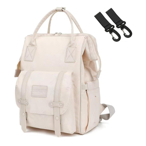 Nueva bolsa de momia superventas, Maleta de gran capacidad, mochila impermeable mejorada, bolsa de pañales Usb para madre y bebé - Product Image 6